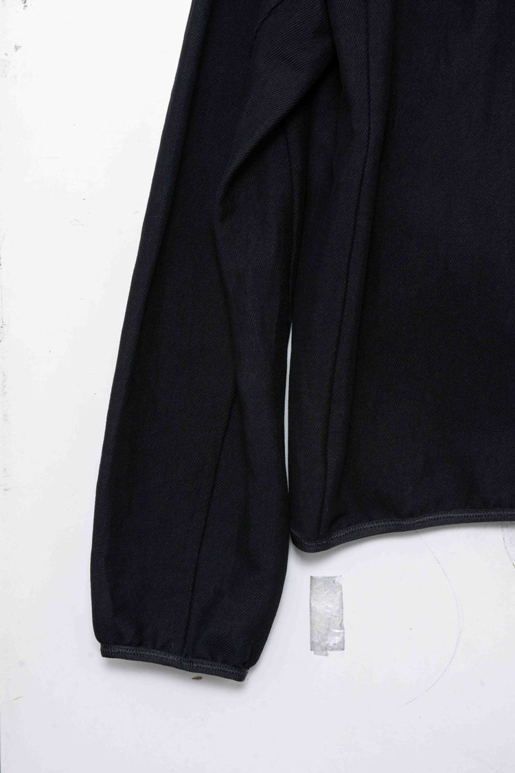 Immagine di Lanvin Paris Shoulder Pleat Linen-Blend Blouson Jacket 13