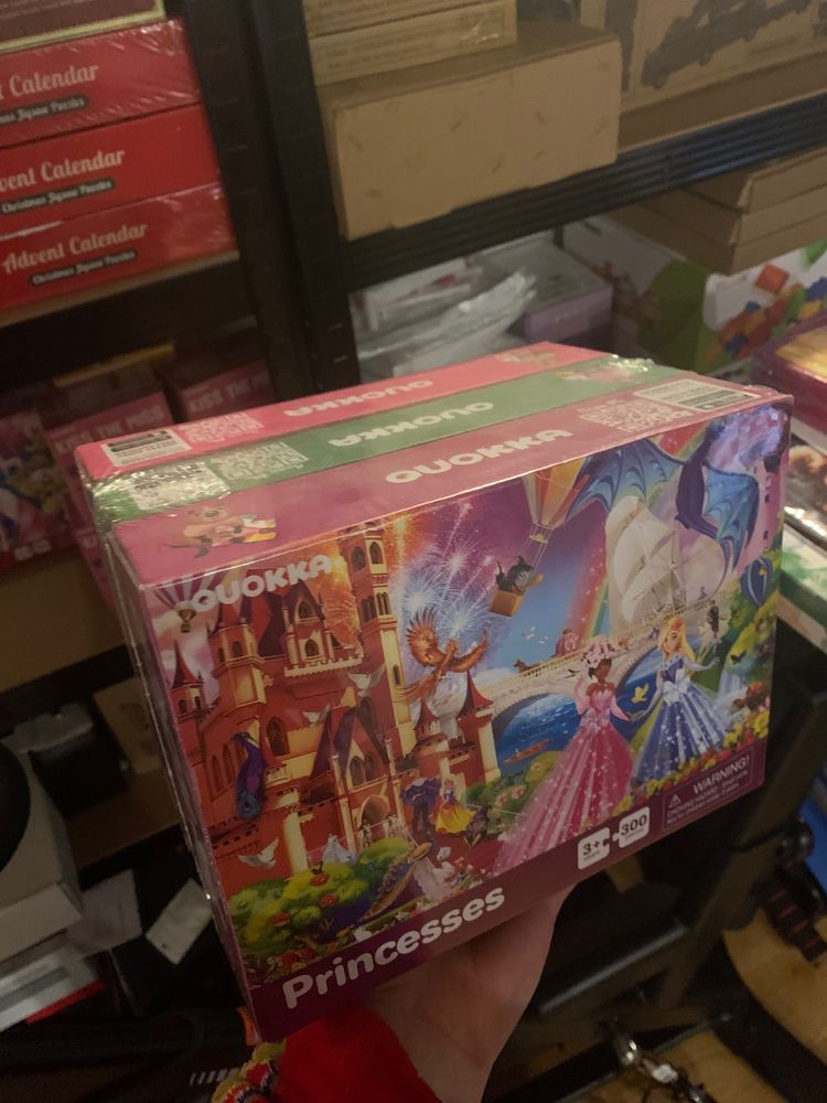 Duokka Princesses Puzzle x3 full set  image 1