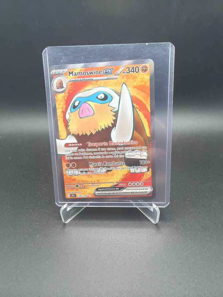 Pokemon Mamoswine Ex Trading Card product image