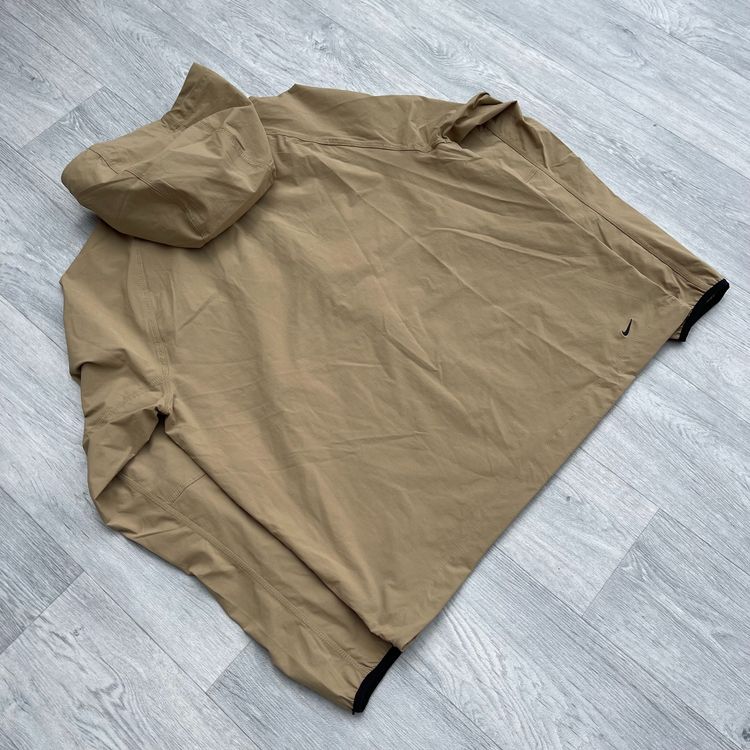 Nike Tech Woven Tracksuit Zip Windbreaker Jacket Cargo Pants Bottoms - Beige image 5