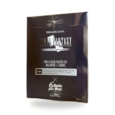 Final Fantasy TCG Two-Player Starter Set — Avalanche vs Shinra