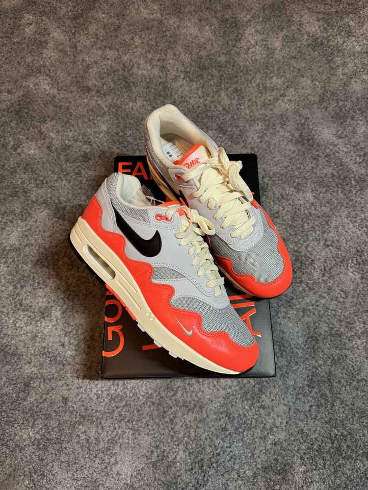 Nike Air Max 1 Patta Hyper Crimson (Nuova) image 1