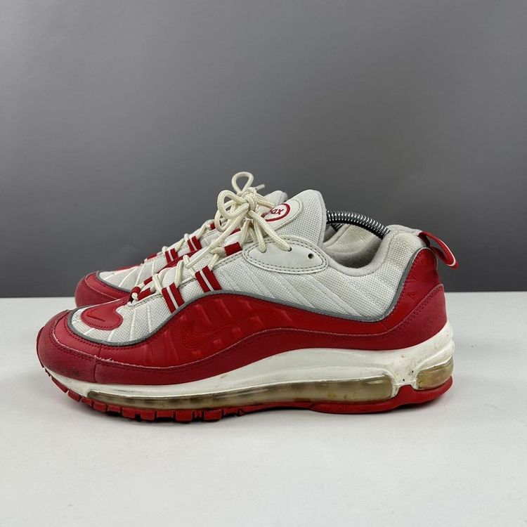 Nike air max 98 university red white 1