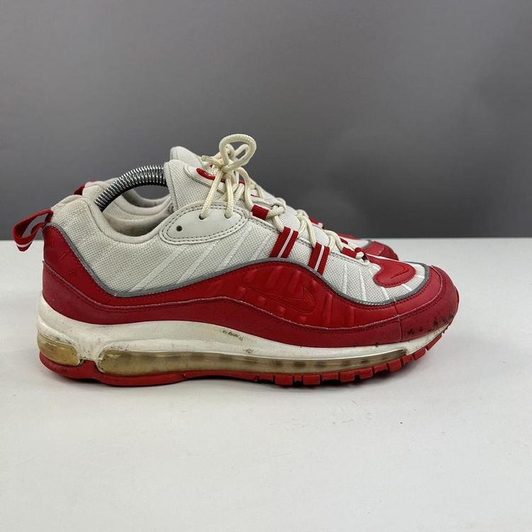 Nike air max 98 university red white 3