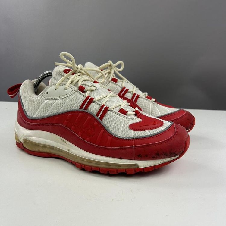 Nike air max 98 university red white 4