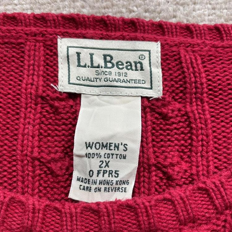 Vintage L.L bean knitted jumper 4