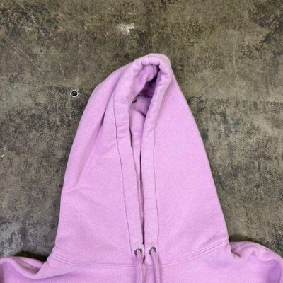Champion Hoodie Reverse Weave Y2K Sports Sweatshirt, Pink, Womens Small 7