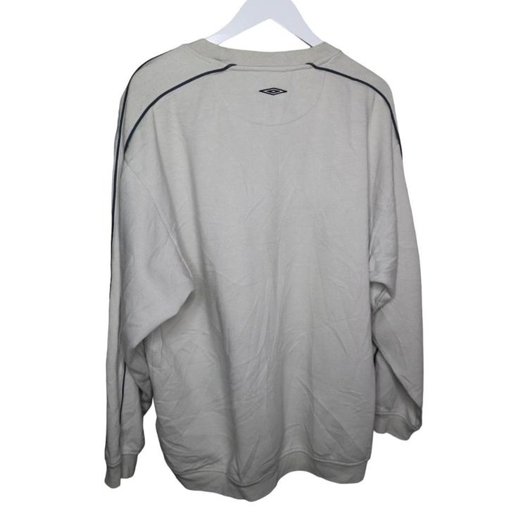 00's Umbro Sweatshirt White XXL image 2