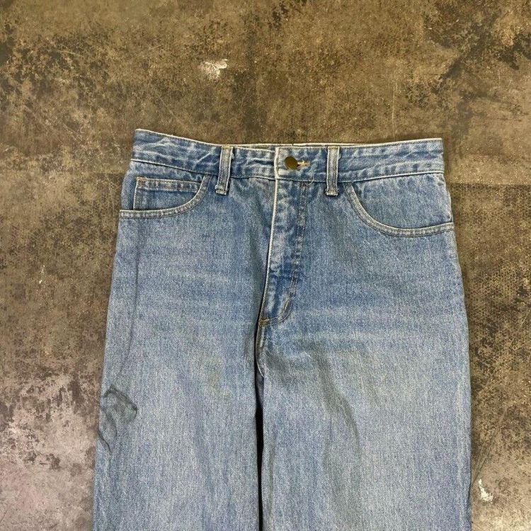 Guess Denim Jeans Y2K Vintage Trousers, Washed Blue, Womens 30 image 3