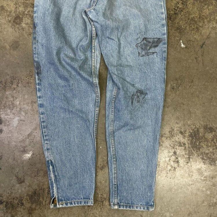 Guess Denim Jeans Y2K Vintage Trousers, Washed Blue, Womens 30 image 6