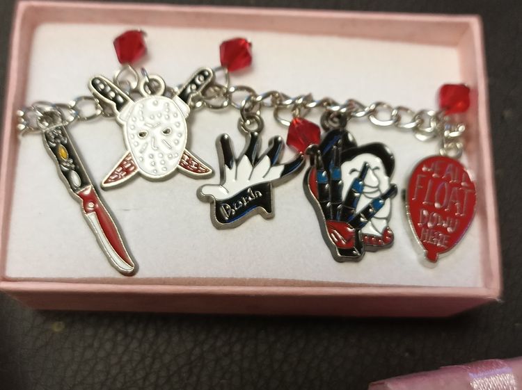 Horror-Themed Charm Bracelet image 1