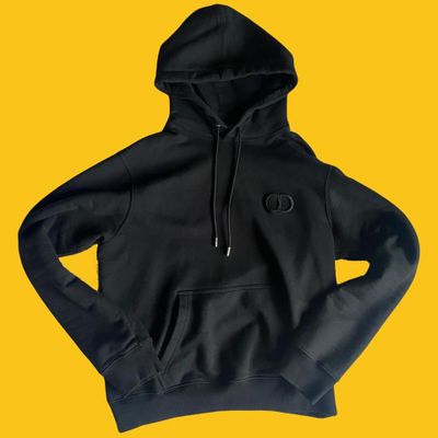 Black CD icon Hoodie