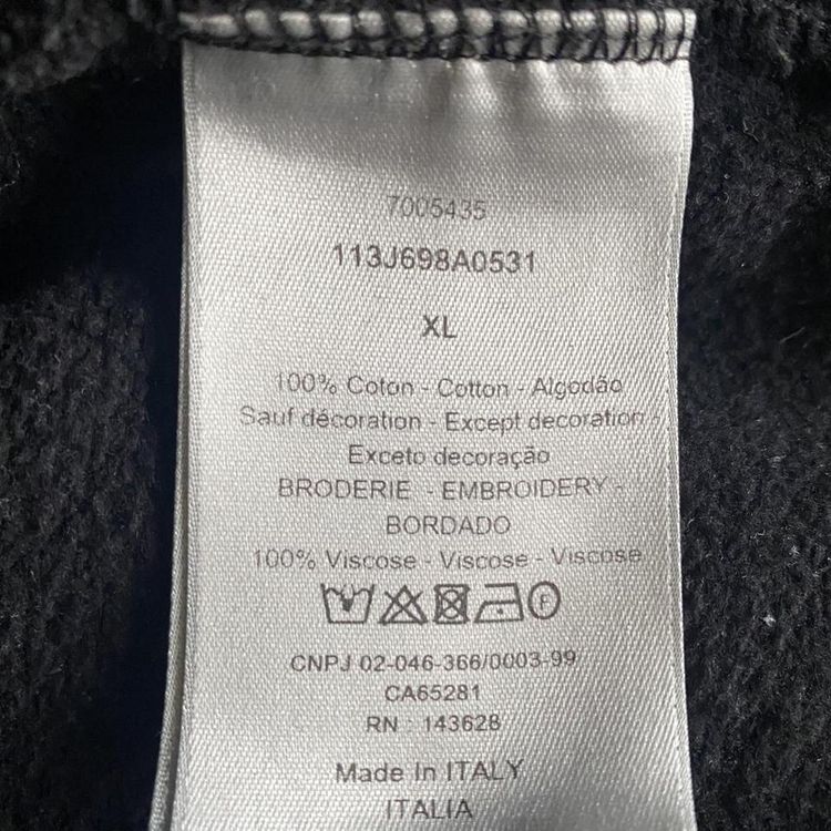 Black CD icon Hoodie image 3