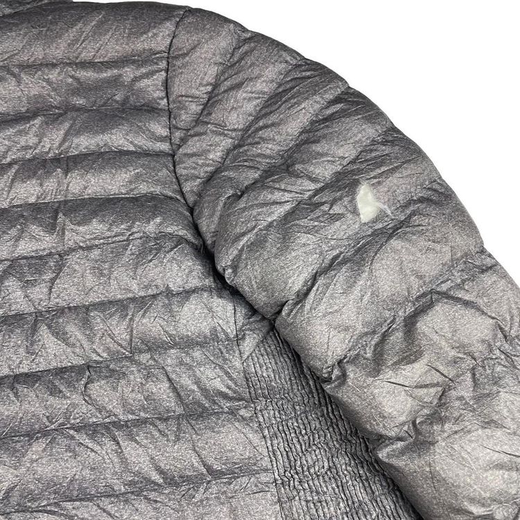 Champion DuoFold Warm CRTL Technical Long Down Winter Jacket Grey Fits Large Womens UK 12 image 5