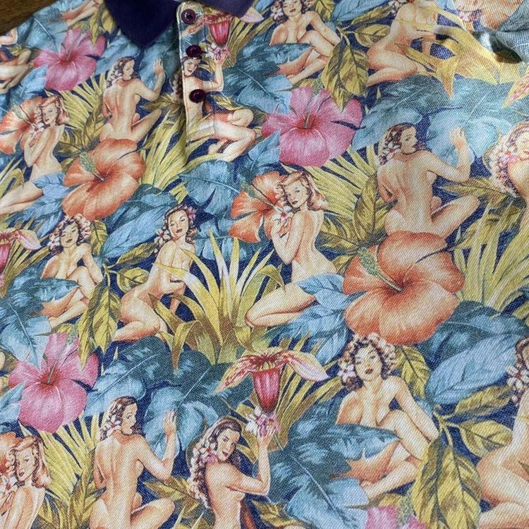 Beck & Hersey pin up design Polo shirt 2