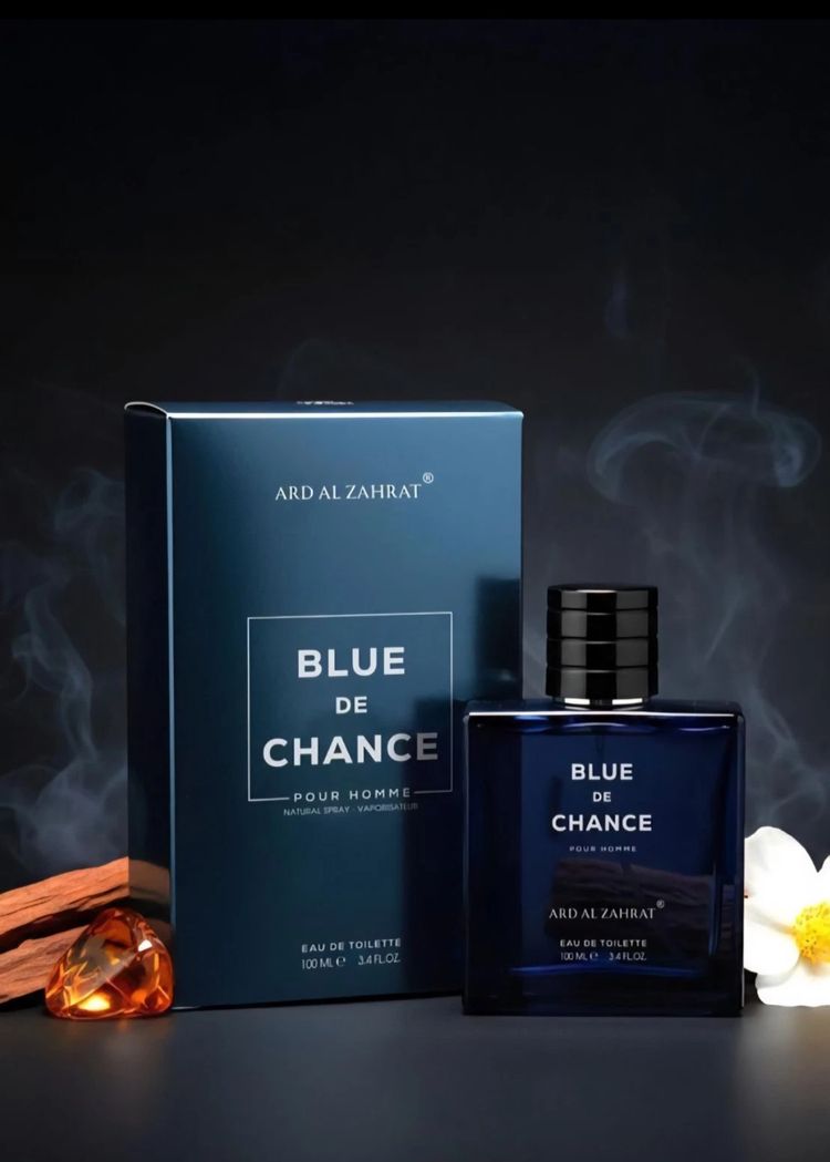 Brand New Ard Al Zahraat Blue De Chance Eau De Toilette