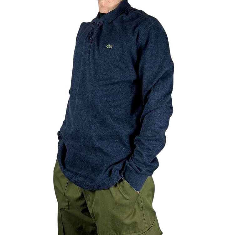 Lacoste Blue Long Sleeved Sweatshirt Size Mens L image 1