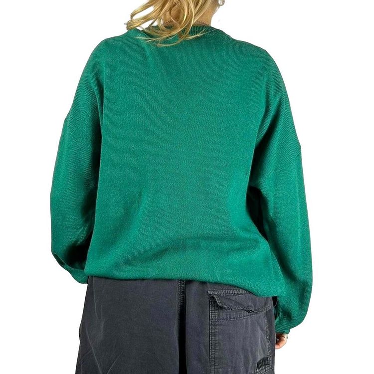 LACOSTE Green Full Sleeved Pullover Sweater Size Mens XL imagen 2