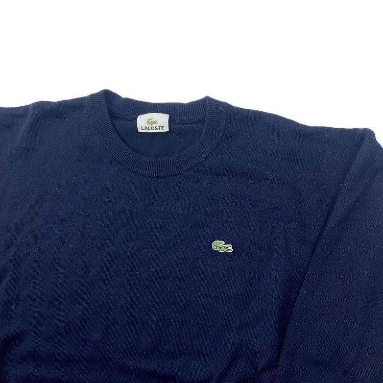 Immagine di Lacoste Blue Long Sleeved Pullover Sweatshirt Size Mens XL 2