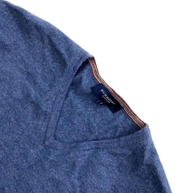 Burberry Blue Full Sleeve Pullover Jumper Size Mens S 1