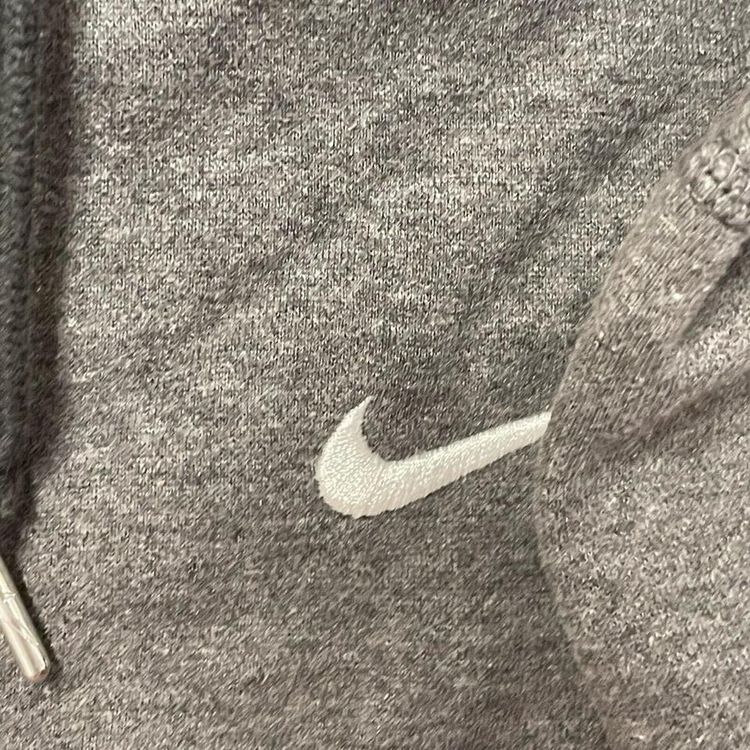 Nike Grey Long Sleeved Full Zip Hoodie For Mens Size L 2