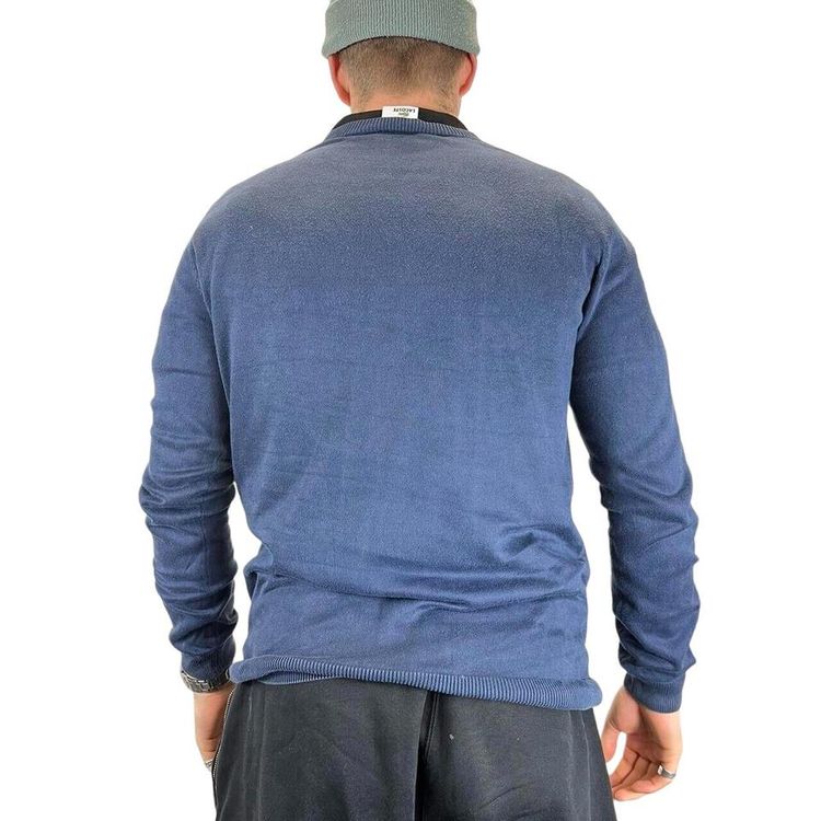 Lacoste Blue Full Sleeved Embroidered Jumper Size Mens S image 2