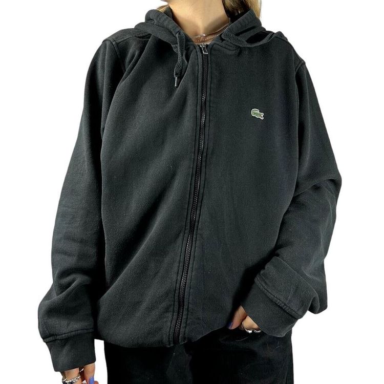 Lacoste Black Full Sleeve Jacket Size Mens M image 2