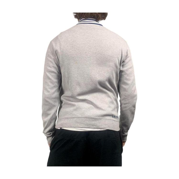 Lacoste Grey Long Sleeved Full Zip Jacket Size Mens M image 1