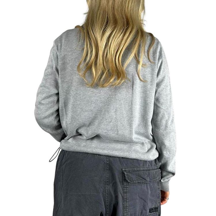 Lacoste Grey Long Sleeved Pullover Sweatshirt Size Mens S obraz 3