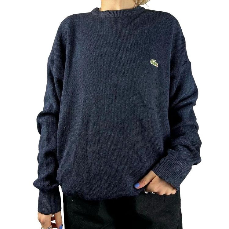 LACOSTE Blue Full Sleeve Pullover Jumper Size Mens L image 2