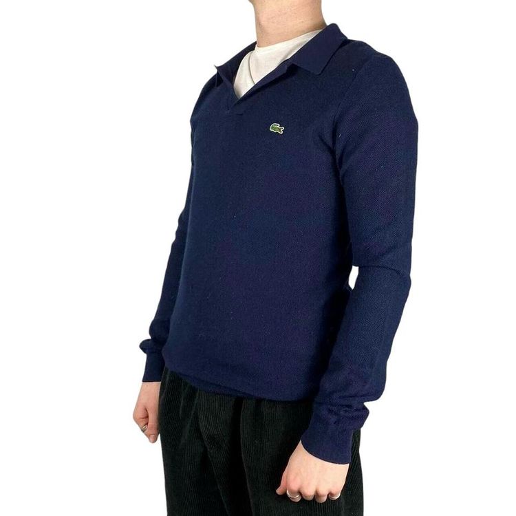 Lacoste Blue Long Sleeved Sweatshirt Size Mens M image 1
