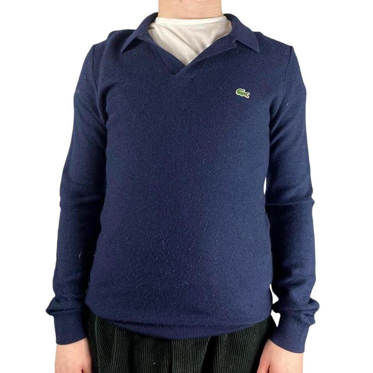 Lacoste Blue Long Sleeved Sweatshirt Size Mens M image 2
