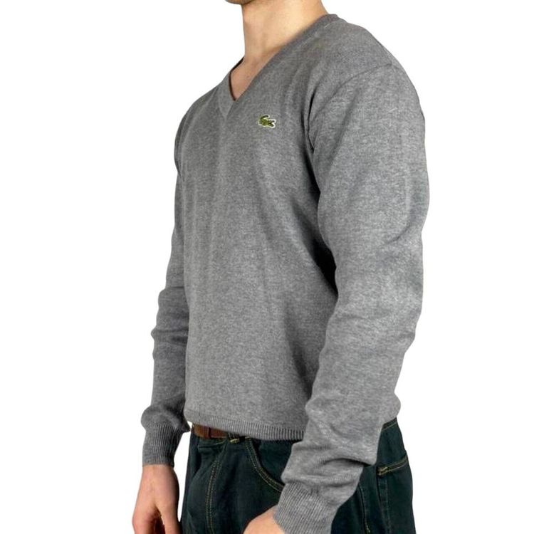 Lacoste Grey Full Sleeve Sweatshirt Size Mens M image 1