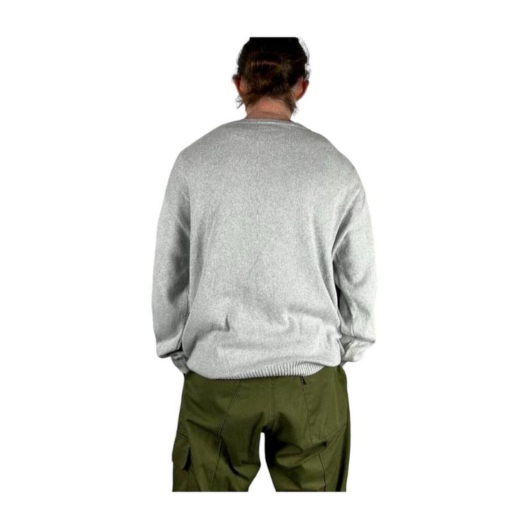 Lacoste Grey Long Sleeved Pullover Sweatshirt Size Mens L image 2