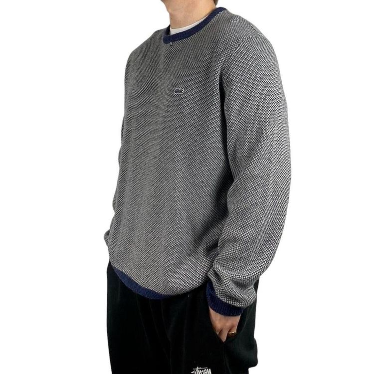 Lacoste Blue Grey Long Sleeved Sweatshirt Size Mens XL image 1