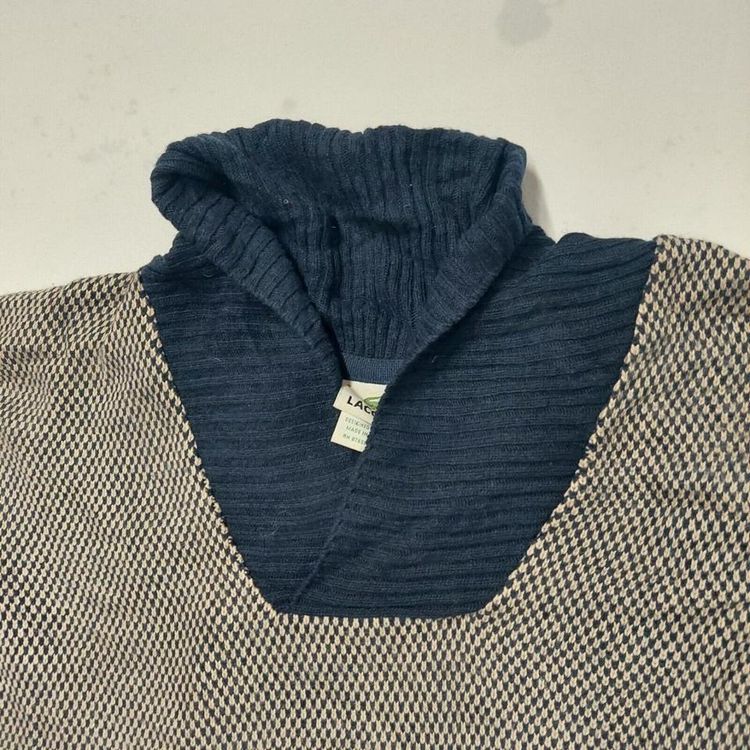 Lacoste Grey Long Sleeved Turtle Neck Sweater For Mens Size 2XL image 6