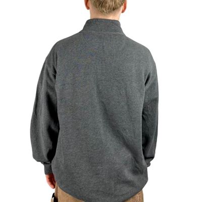 Fila Grey Long Sleeved Quarter Zip Sweatshirt Size Mens L 3