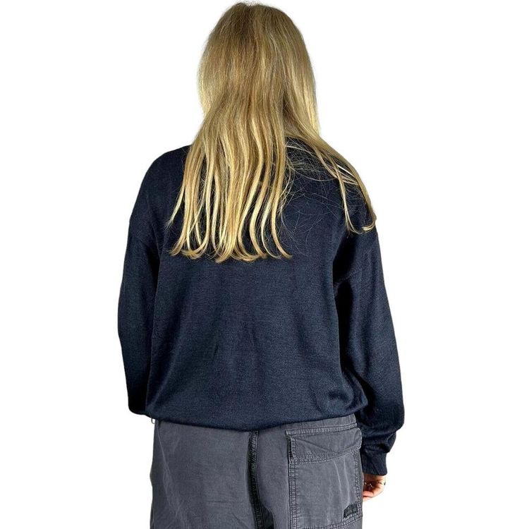 Lacoste Blue Long Sleeved Pullover Sweatshirt Size Mens S image 3