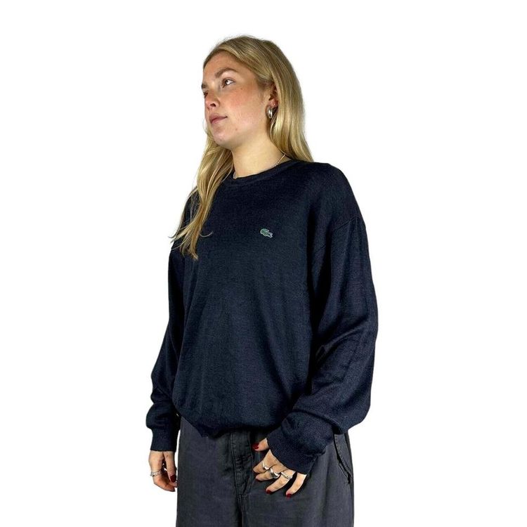 Lacoste Blue Long Sleeved Pullover Sweatshirt Size Mens S image 1