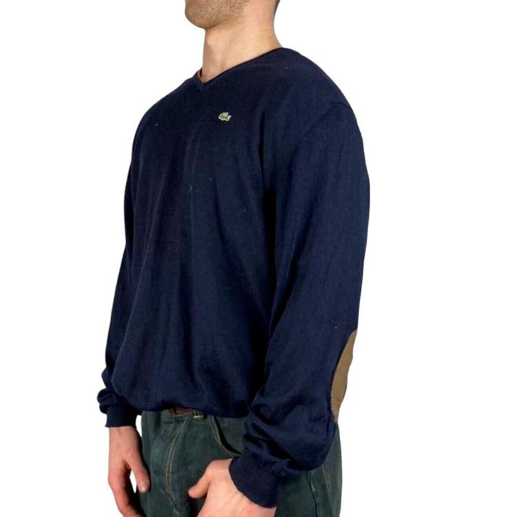 Lacoste Blue Full Sleeve Pullover Sweatshirt Size Mens XL image 1