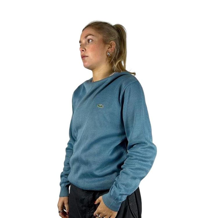Lacoste Blue Full Sleeved Heavyweight Jumper Size Mens S image 1