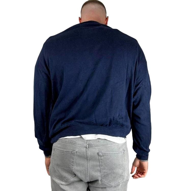 Immagine di Lacoste Blue Full Sleeved Full Neck Jumper Size Mens XL 3
