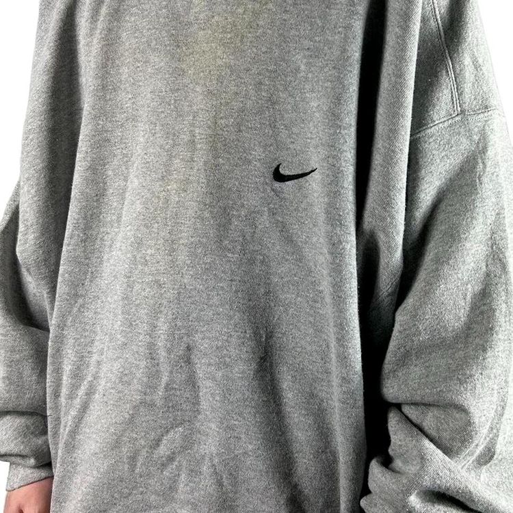 Nike Grey Long Sleeved Sweatshirt Size Mens 2XL image 2