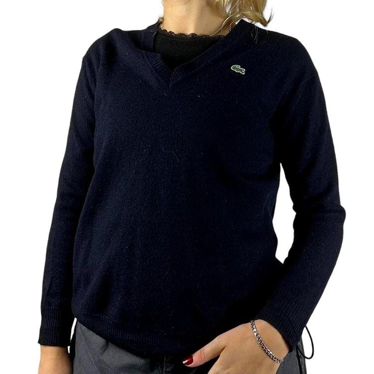 Lacoste Blue Full Sleeve Sweatshirt Size Mens S image 2