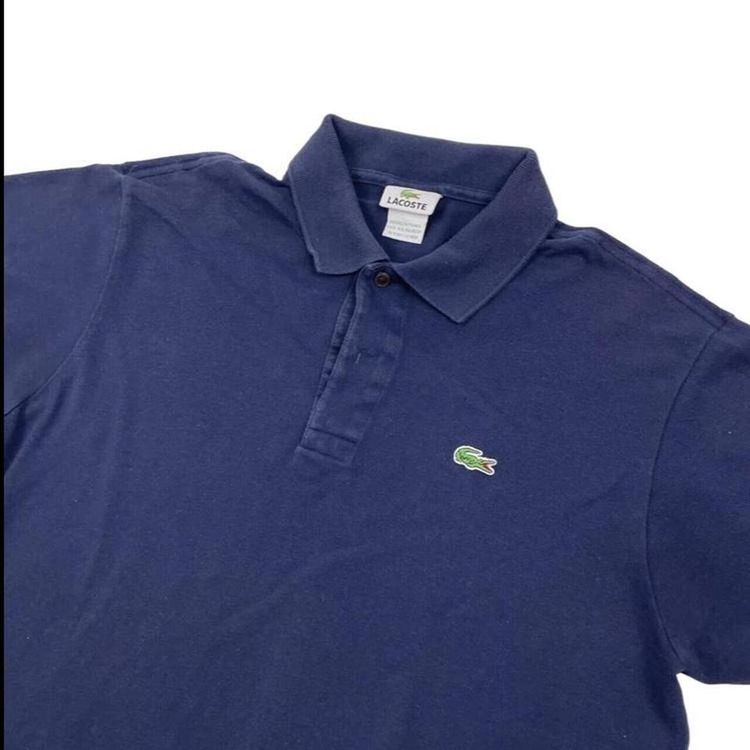 Immagine di Lacoste Blue Half Sleeved Pullover Shirt Size Mens L 2