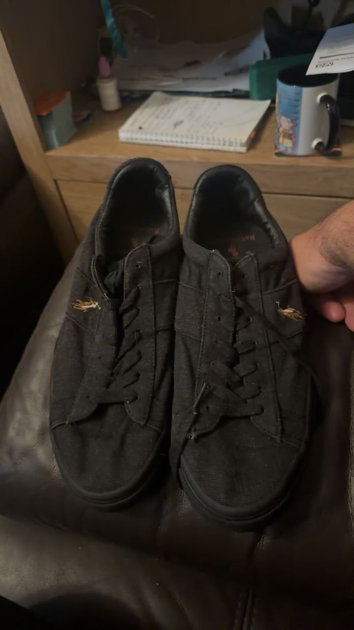 Ralph Lauren Sneakers size 10 Preloved obraz 1