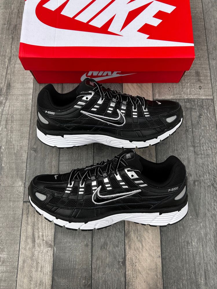 Nike P-6000 Trainers ‘Black White Chrome’ - Size UK 8, 9, 10 image 1