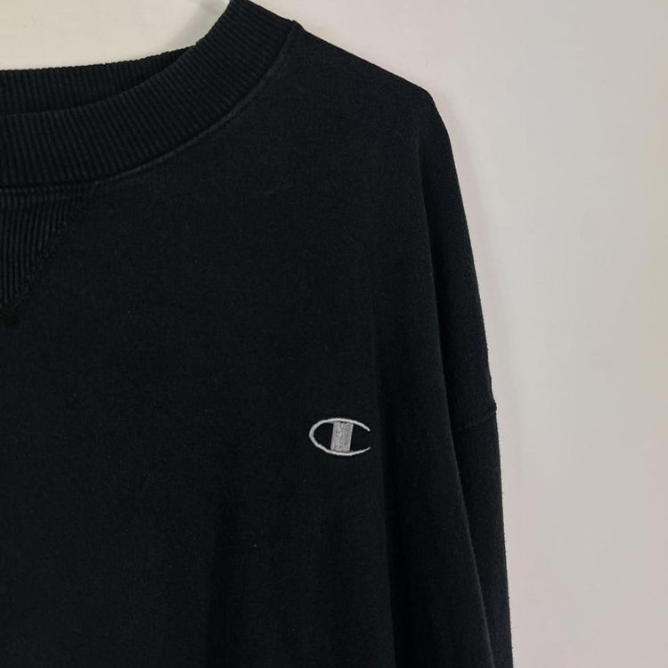Champion logo sweatshirt black image 2