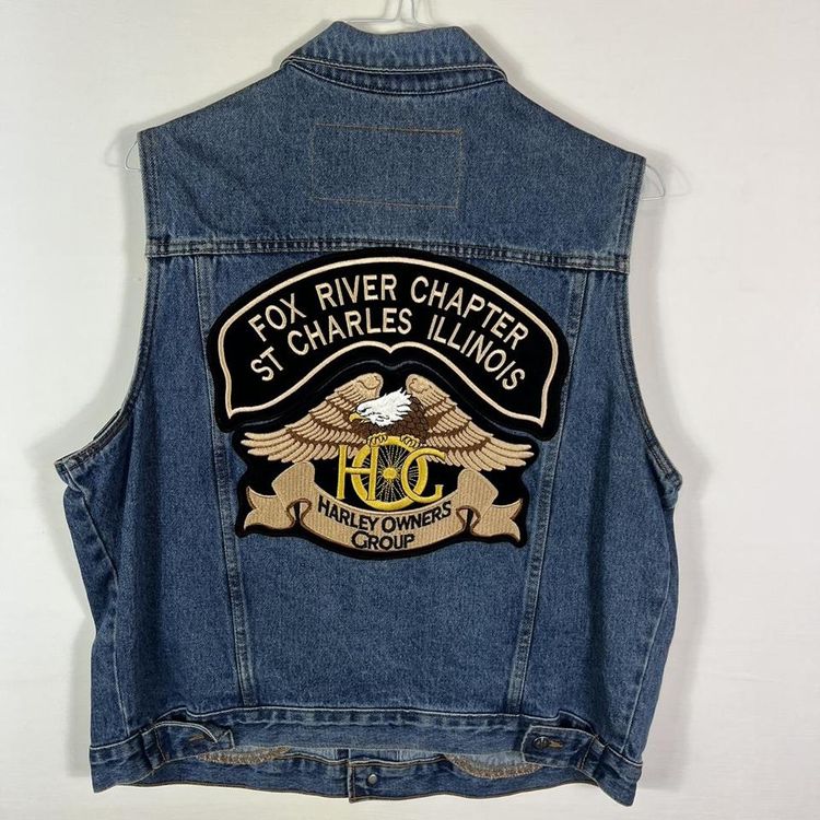 Harley Davidson denim jacket 2