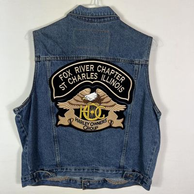 Harley Davidson denim jacket 2